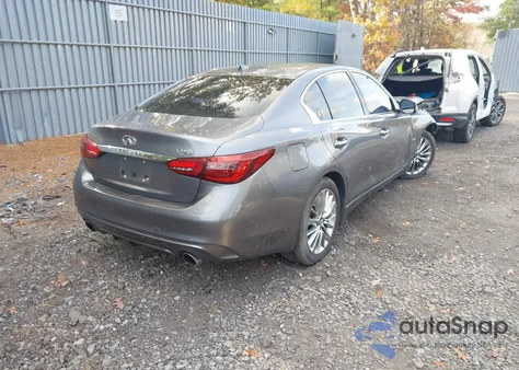 2019 Infiniti Q50 3.0T Luxe from USA, damaged, VIN JN1EV7AP3KM519506